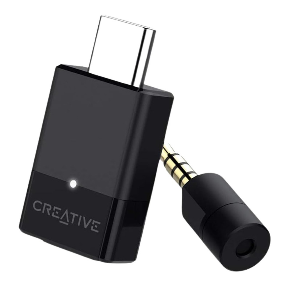 Creative BT‑W3 USB‑C Bluetooth‎ 5.0 Transmitter – aptX LL & HD, Mic, Plug & Play